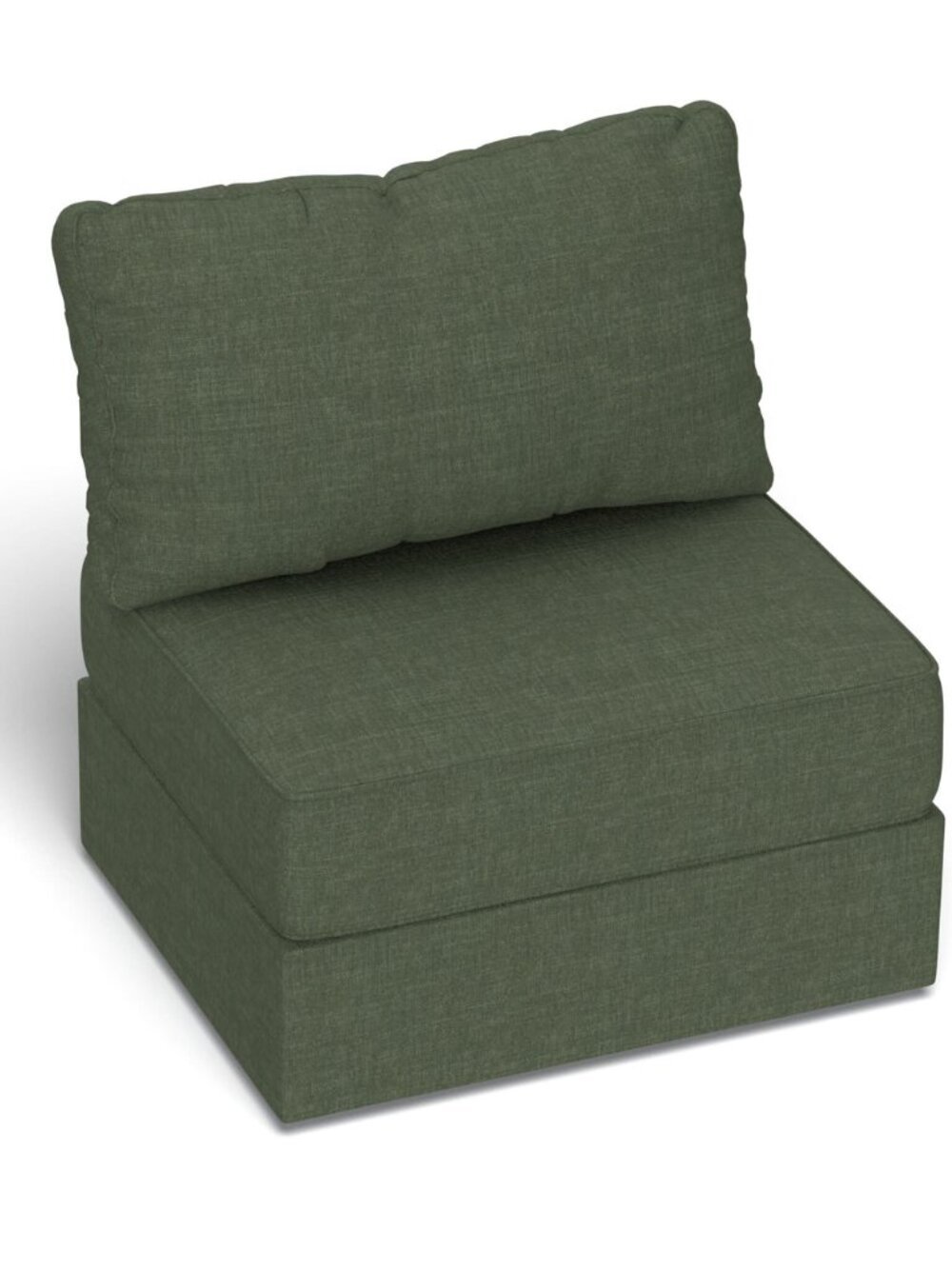 Lovesac Seat Cover Set: Moss Etched Chenille